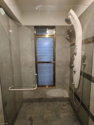 Bathroom in 3 BHK Apartment at Paradise Sai Aaradhya, Kharghar Sector 35i – for Rent