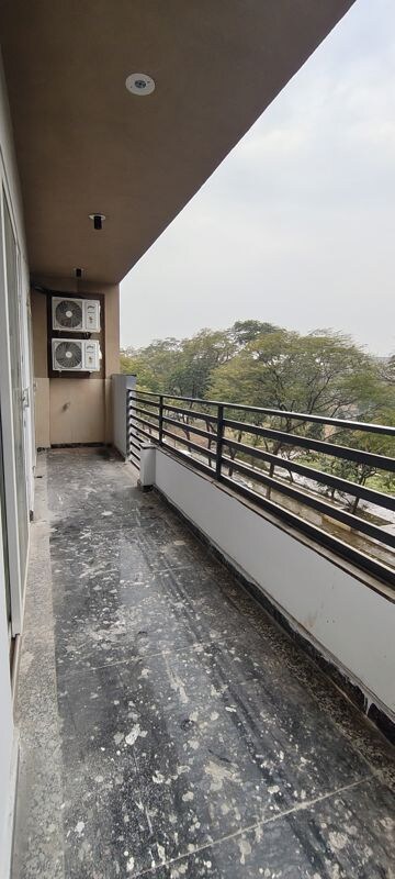 Balcony in 4 BHK Apartment at Emaar MGF Emerald Hills, Sector 65 – for Rent