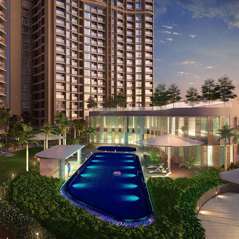 3 BHK 2190 Sq.Ft. Apartment in Runwal Elegante