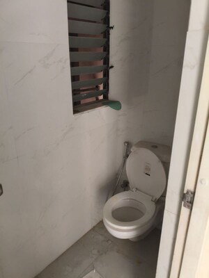 Bathroom in 1 BHK Apartment at Runwal Gardens Phase I, Dombivli East – for Rent