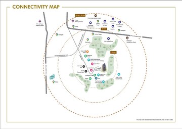 3 BHK Apartment – Map Location View at Lodha Bella Vita, Nibm Road - for Sale