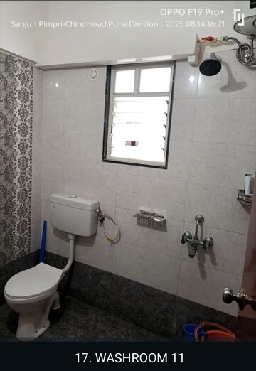 Bathroom in 2 BHK Apartment at Sai Elouera, Wakad – for Rent