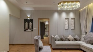 Living Room in 3 BHK Apartment at Unique K City, Keshav Nagar – for Sale