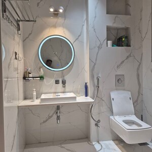 Bathroom in 5 BHK Apartment at Aundh – for Sale