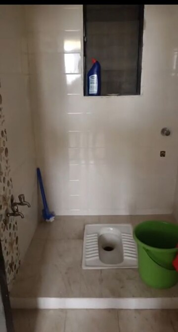 Bathroom in 2 BHK Apartment at Om Shiv Chaya CHS, Dombivli West – for Rent