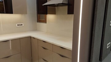 Kitchen in 3 BHK Builder Floor at Mahavir Enclave 1 – for Sale