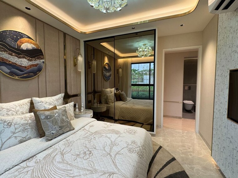 Bedroom, lodha-palava-city 3.5 Bedroom 1800 Sq.Ft. Apartment In Dombivli East Thane 10058860