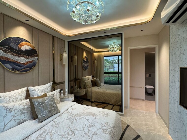 Master Bedroom, lodha-palava-city 3.5 Bedroom 1800 Sq.Ft. Apartment In Dombivli East Thane 10058860