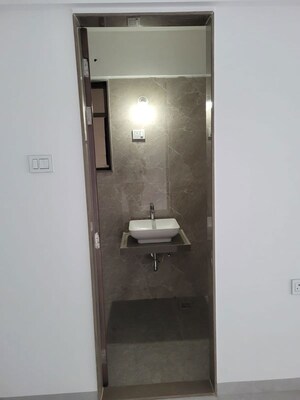 Bathroom in 3 BHK Apartment at Oxy Beaumonde, Viman Nagar – for Rent