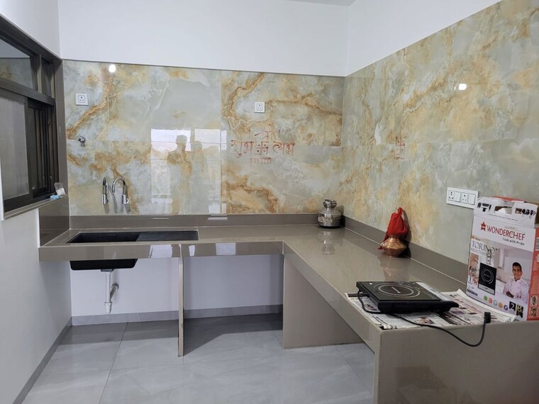 Kitchen, oxy-beaumonde 3 Bedroom 1400 Sq.Ft. Apartment In Viman Nagar Pune 10058863