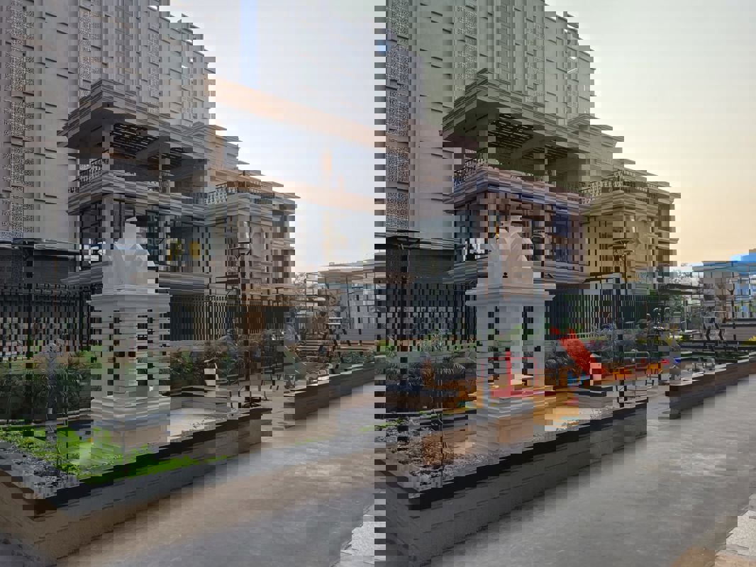 3 BHK + Pooja Room,Study Room,Extra Room 1400 Sq.Ft. Apartment in Oxy Beaumonde