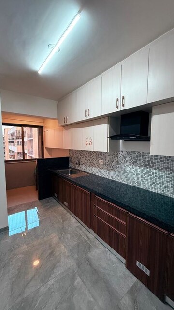 Kitchen in 3 BHK Apartment at Arvind Bel Air, Yelahanka – for Rent