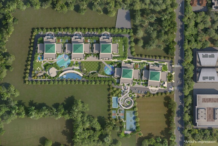 Master Plan, darumbre 3 Bedroom 1165 Sq.Ft. Apartment In Darumbre Pune 10058830