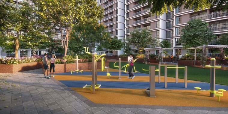 Gym, kumar-primeview 2 Bedroom 695 Sq.Ft. Apartment In Hadapsar Pune 10059016