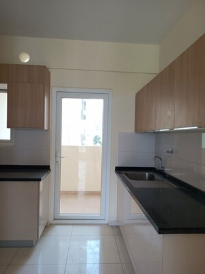 Kitchen in 3 BHK Apartment at Godrej Aqua, International Airport Road – for Rent