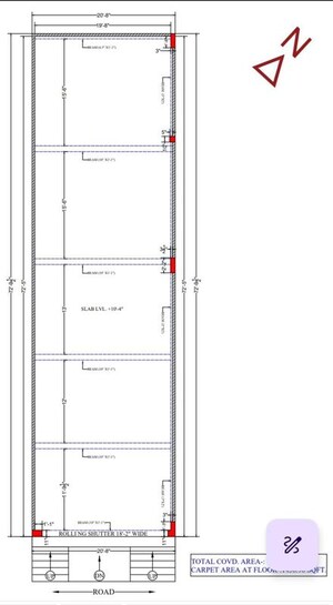  Showroom – Map Location View at RK Plaza Hazratganj, Hazratganj - for Rent