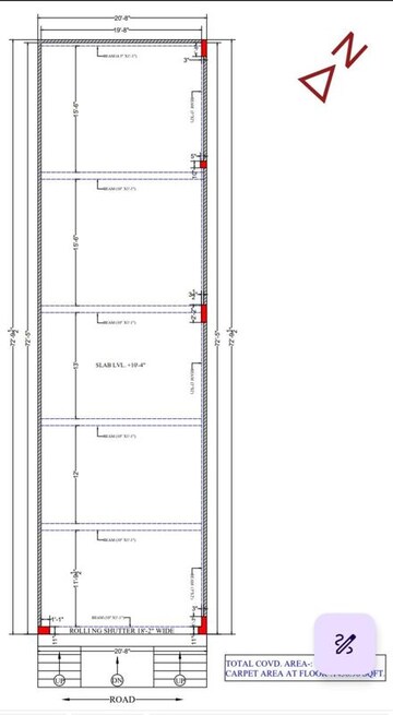  Showroom – Map Location View at RK Plaza Hazratganj, Hazratganj - for Rent