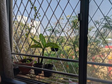 Balcony in 1 BHK Apartment at Gera Landmark, Kalyani Nagar – for Rent