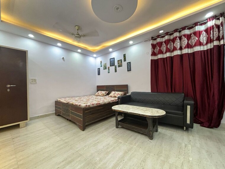 Living Room, saket 1 RK 350 Sq.Ft. Builder Floor In Saket Delhi 10059140