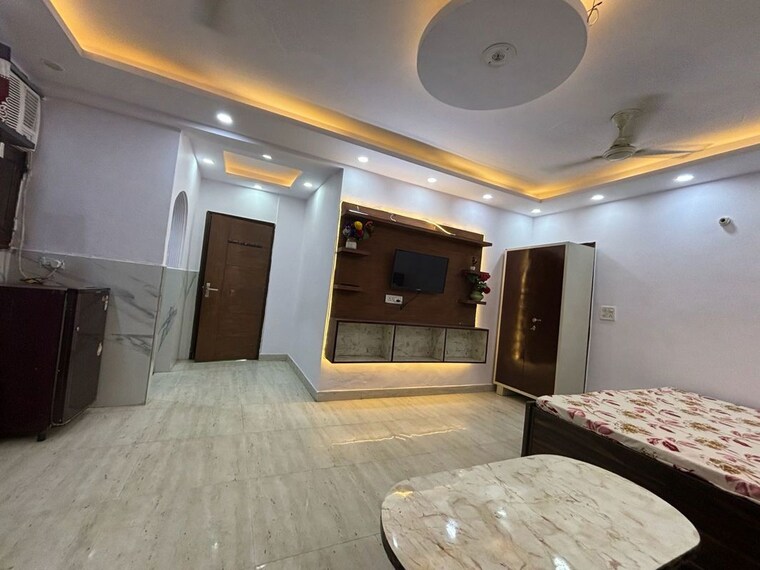 Bedroom, saket 1 RK 350 Sq.Ft. Builder Floor In Saket Delhi 10059140