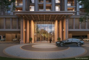 Living Room in 4 BHK Penthouse at Darumbre – for Sale