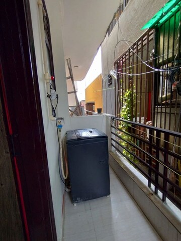 Balcony in 1 BHK Builder Floor at Chattarpur – for Rent