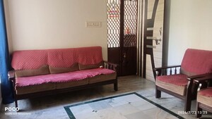 Living Room in 2 BHK Apartment at Krishna Nagar – for Sale