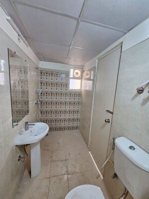 Bathroom in 2 BHK Apartment at Supertech Ecovillage II, Sector 16b Greater Noida – for Rent