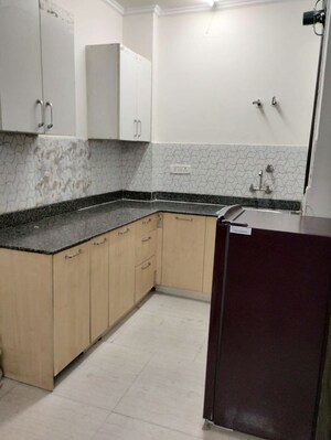 Kitchen in 1 BHK Builder Floor at Chattarpur – for Rent