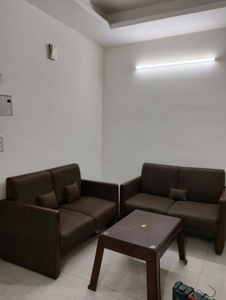 Living Room, chattarpur 1 Bedroom 55 Sq.Yd. Builder Floor In Chattarpur Delhi 10059301