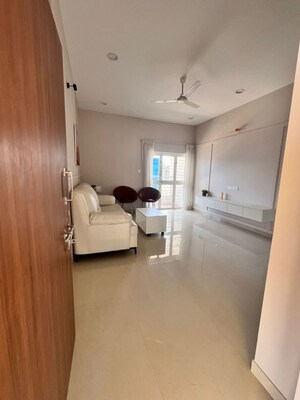 Living Room in 1 BHK Apartment at New Front 48 Central Park, Hadapsar – for Sale