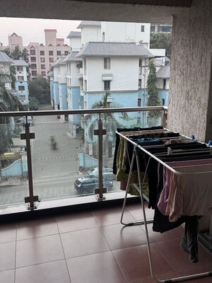 Balcony in 2 BHK Apartment at Siddhesh Optimus, Viman Nagar – for Rent