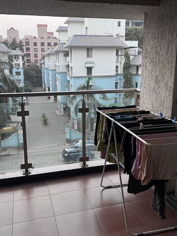 Balcony in 2 BHK Apartment at Siddhesh Optimus, Viman Nagar – for Rent