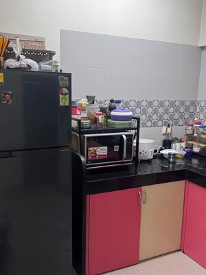 Kitchen in 2 BHK Apartment at Siddhesh Optimus, Viman Nagar – for Rent