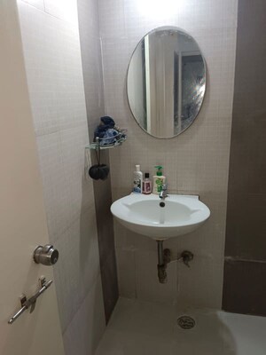 Bathroom in 2 BHK Apartment at Ambiience Antilia, Bavdhan – for Rent