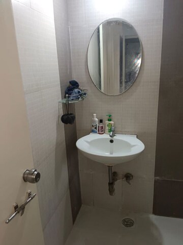 Bathroom in 2 BHK Apartment at Ambiience Antilia, Bavdhan – for Rent