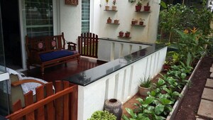 Balcony in 3 BHK Apartment at Rohan Mithila, Viman Nagar – for Rent