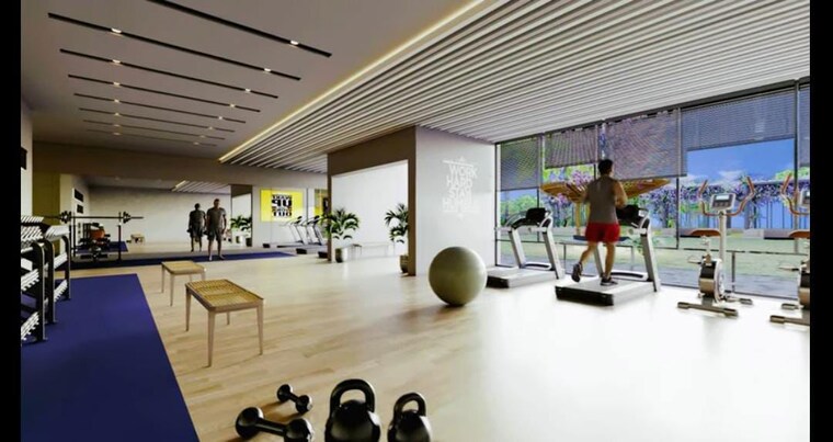 Gym, goel-ganga-imperia 3 Bedroom 1370 Sq.Ft. Apartment In Nibm Annexe Pune 10059316