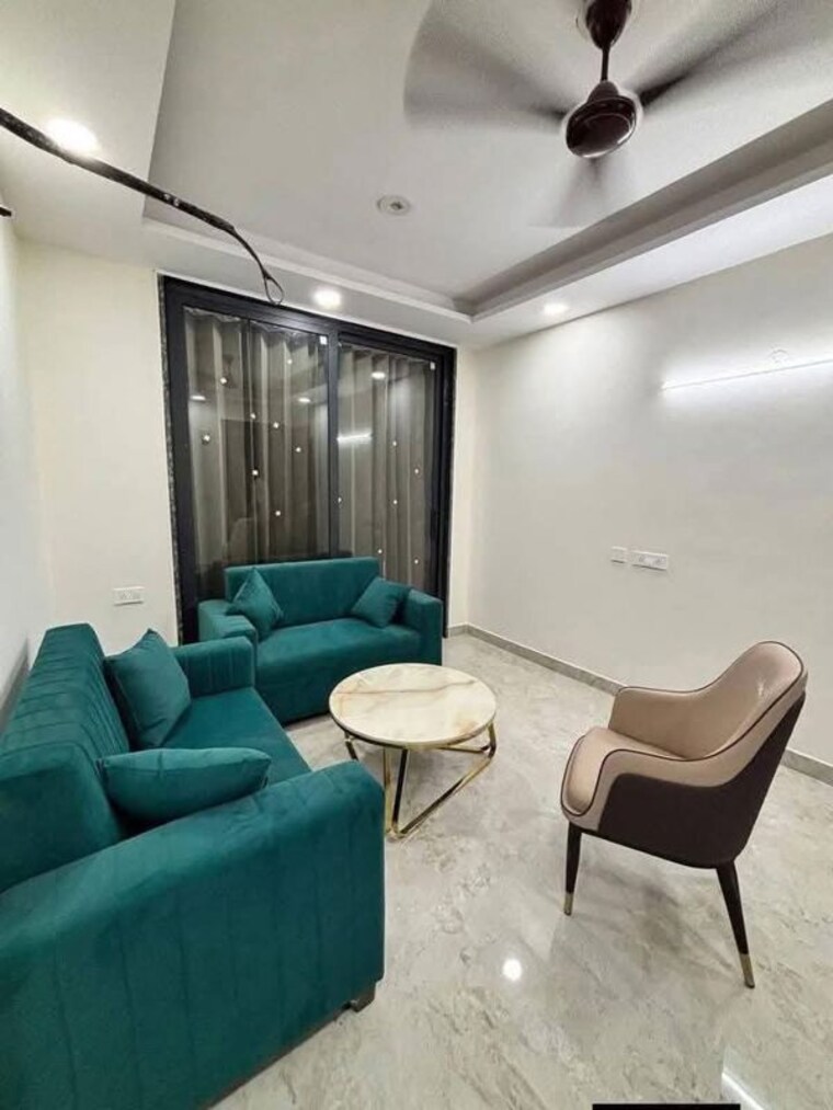 Living Room, saket 1 Bedroom 500 Sq.Ft. Builder Floor In Saket Delhi 10059642