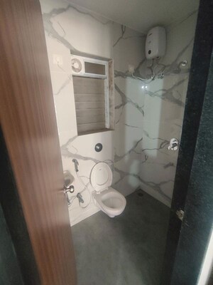 Bathroom in 1 BHK Apartment at Raunak Bliss, Ghodbunder Road – for Rent