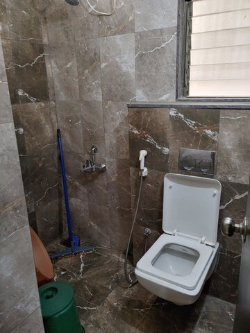 Bathroom in 2 BHK Apartment at Welwoath Tinseltown, Bavdhan – for Rent