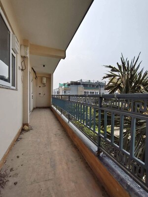 Balcony in 3 BHK Builder Floor at Saket – for Rent
