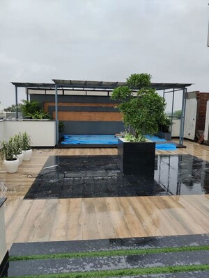 Terrace in 4 BHK Apartment at Greater Kailash I – for Sale