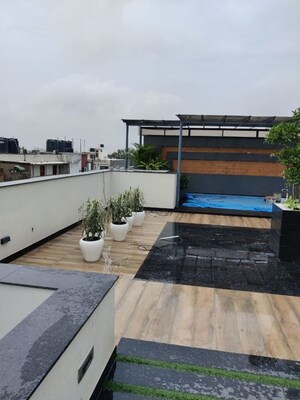 Balcony in 4 BHK Apartment at Greater Kailash I – for Sale