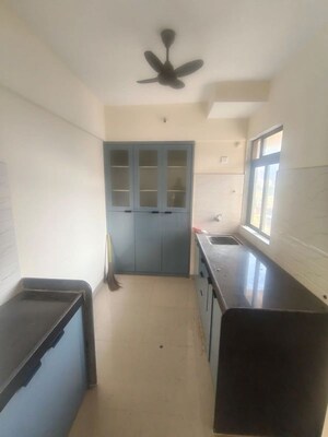 Kitchen in 1 BHK Apartment at Ram Pushpanjali Residency, Owale – for Rent