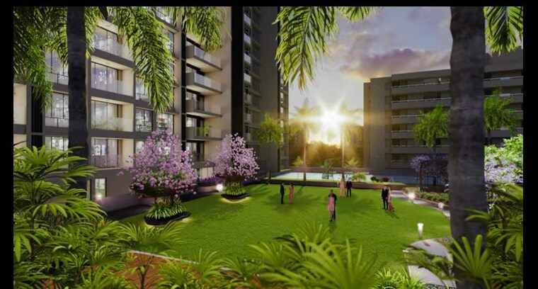 Garden, goel-ganga-imperia 4 Bedroom 2170 Sq.Ft. Penthouse In Nibm Annexe Pune 10059677