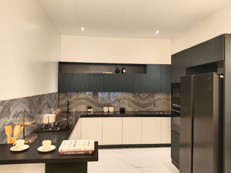 Kitchen, goel-ganga-imperia 4 Bedroom 2170 Sq.Ft. Penthouse In Nibm Annexe Pune 10059677