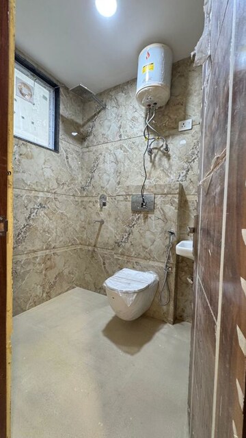 Bathroom in 3 BHK Builder Floor at Chattarpur – for Sale