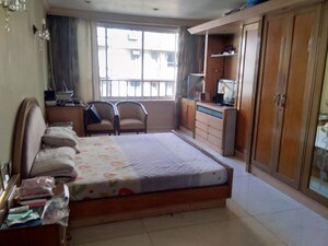Bedroom in 3 BHK Apartment at Shanaz Apartment, Malabar Hill – for Sale