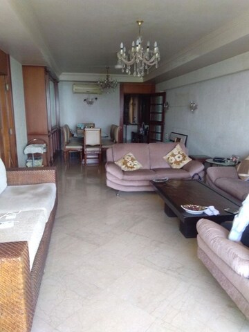 Living Room in 3 BHK Apartment at Shanaz Apartment, Malabar Hill – for Sale